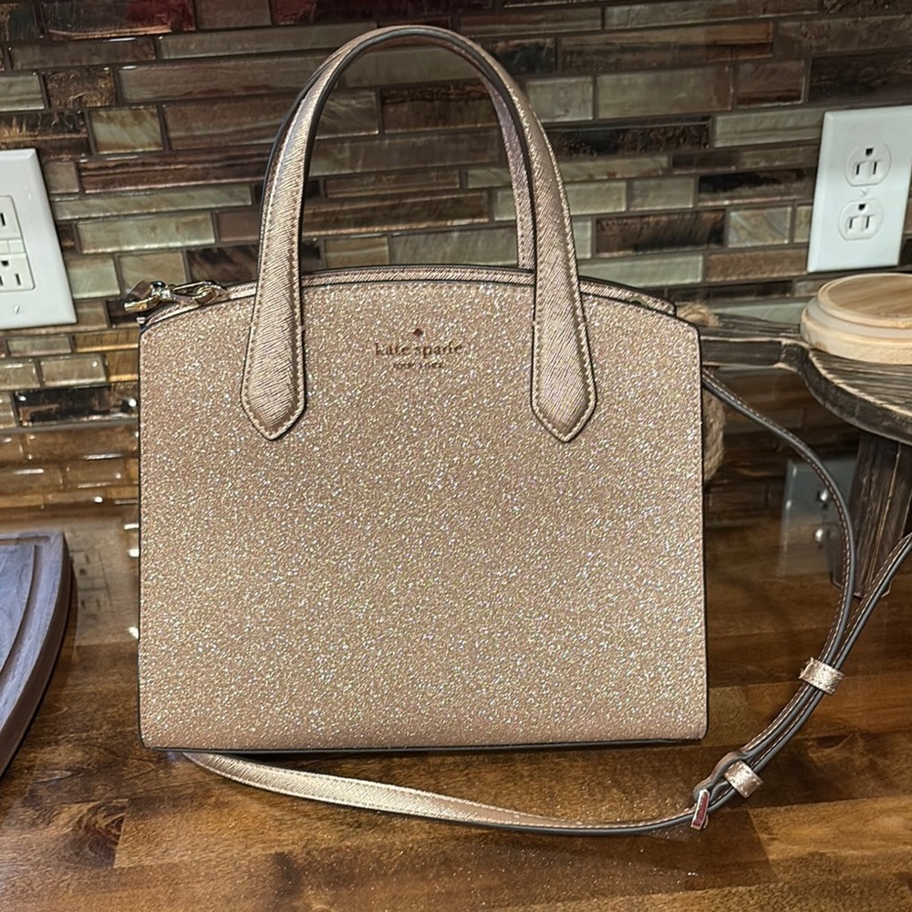 Kate Spade Gold Glitter Women's Bag